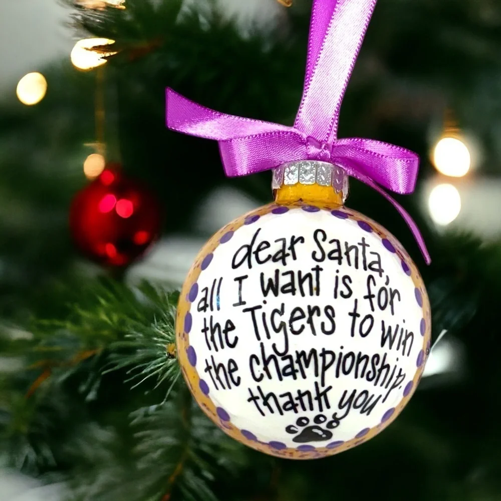Handmade christmas ornament